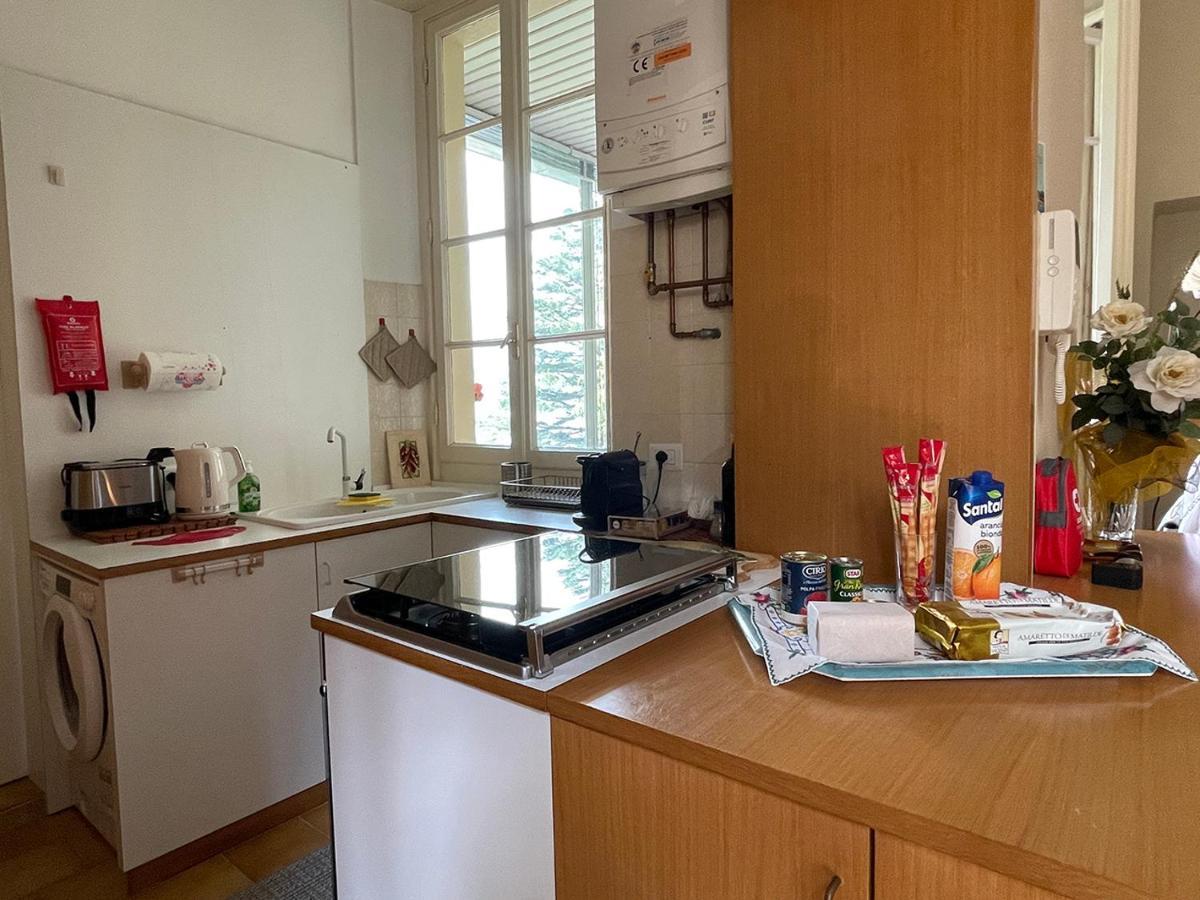 Lake Como Villa Ines Junior Apartment Faggeto Lario ภายนอก รูปภาพ
